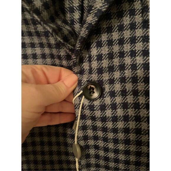 Sartori Napoli Wool Linen Blend Blazer NWT NEW - Picture 7 of 14